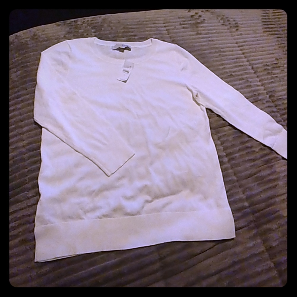 White sweater
